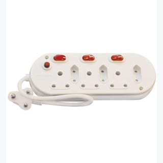 6 WAY MULTI-PLUG WITH SWITCH