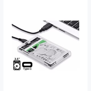 TYPE-C CHASSIS: SATA 2.5" CLEAR