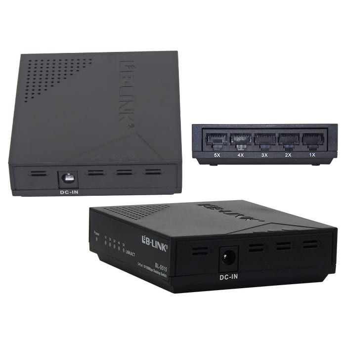 SW: 5 PORT 10/100