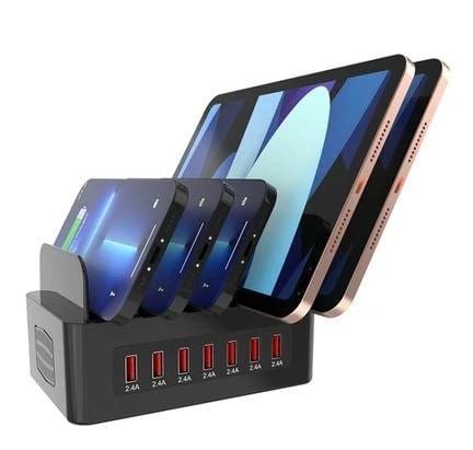 100W 7 USB PORT CHARGING STATION