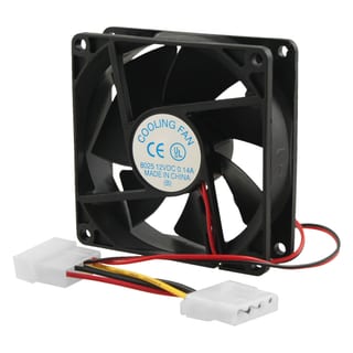 FAN:  80MM BLACK