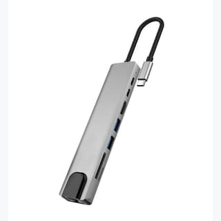 USB-C HUB  HDMI + USB3.0 + LAN + SD REA