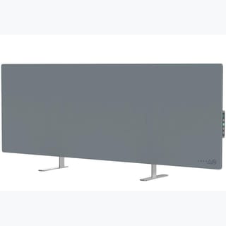 HEATER: ECO SMART TEMP GLASS 700W GREY