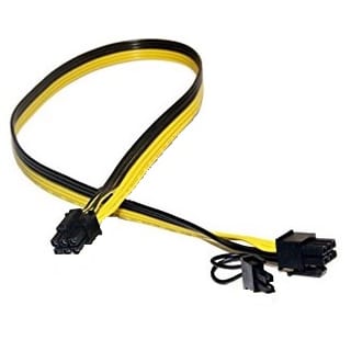6PIN (M) TO 6PIN +2 (M)