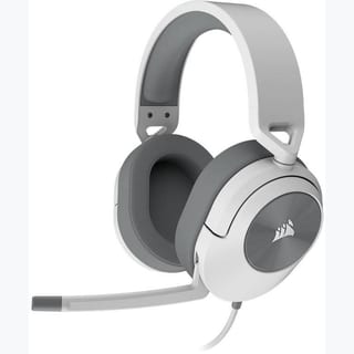 HS55 STEREO WHITE HEADSET; 50MM AUDIO DR