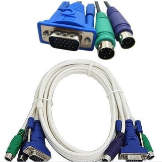 KVM CABLE 1.8M PS2 SWITCH