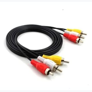 3RCA (M) TO 3RCA (M)   5.0M - 2 PACK