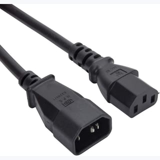 STD IEC (1)   2.0M (1M) TO (1F) 10AMP