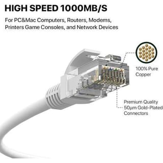 CAT5E    50M GREY SOLID COPPER
