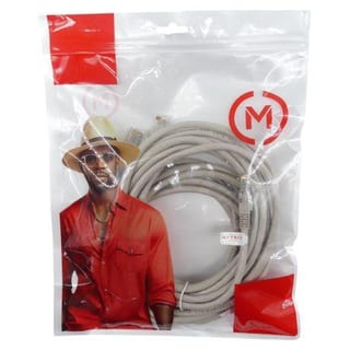 CAT6     1M GREY SOLID COPPER