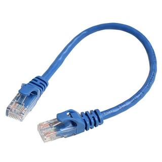 PATCH: CAT6  20CM - BLUE