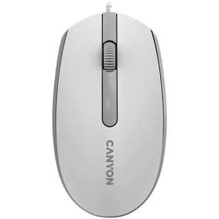 CANYON MOUSE M-10 WIRED WHITE GREY