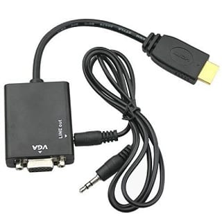 HDMI (M) TO VGA (F) + AUD
