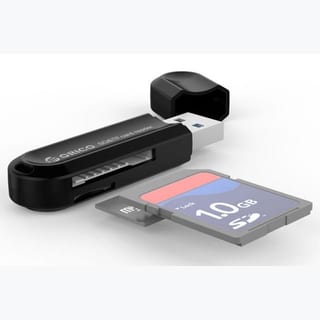 USB3.0 TF/SD CARD READER - BLACK