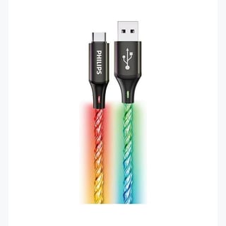 USB A-C CABLE RGB 18W