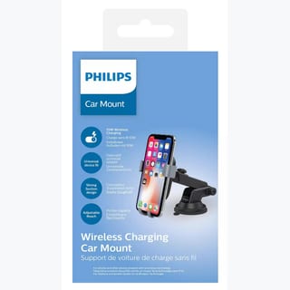 CAR MOUNT WITH QI WIRELESS CHARGING