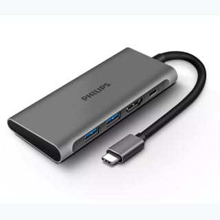 HUB: USB-C - 4P - 2X U3.0 HDMI 4K TYPE-C