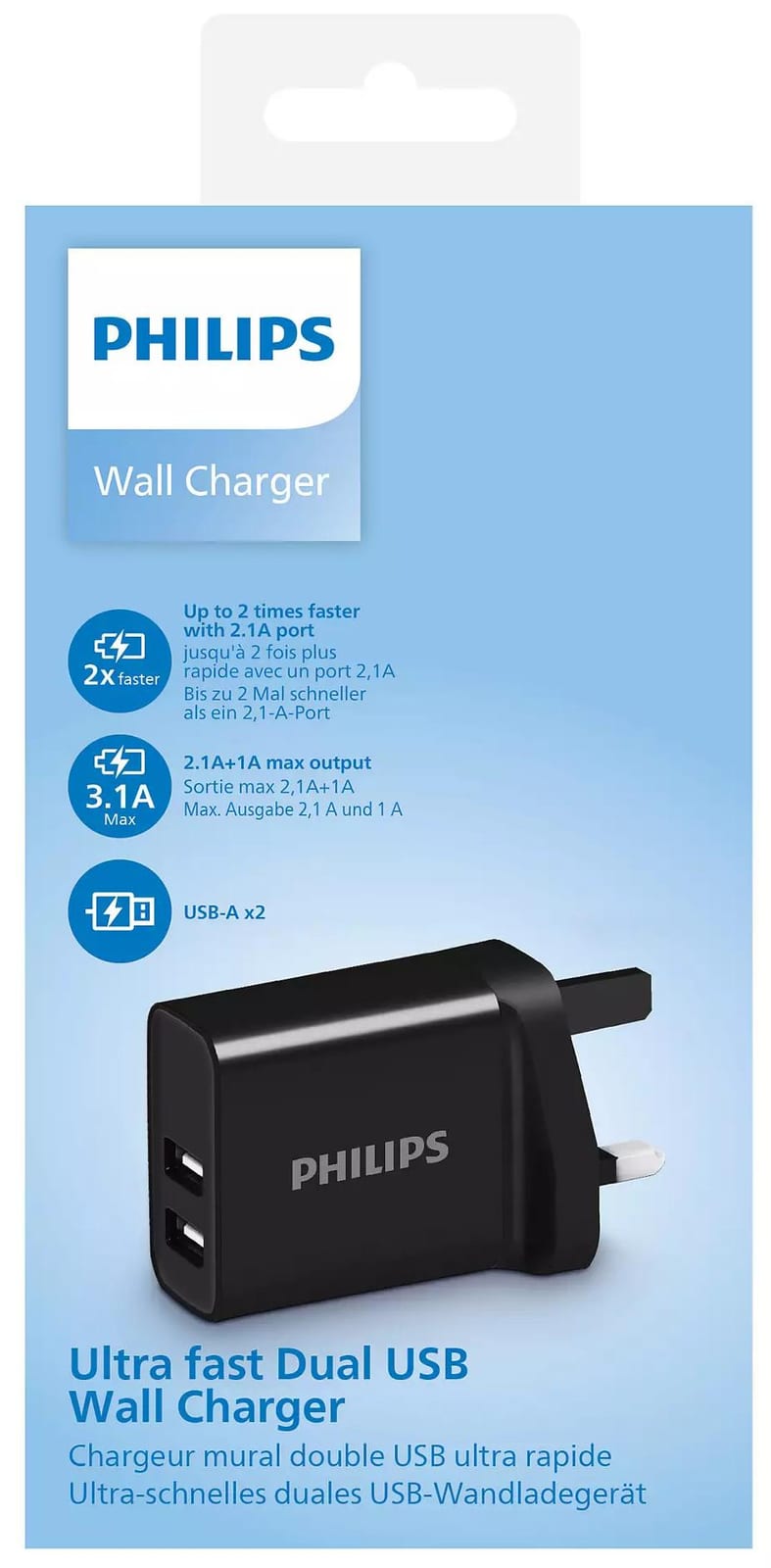 USB WALL CHG - 2P