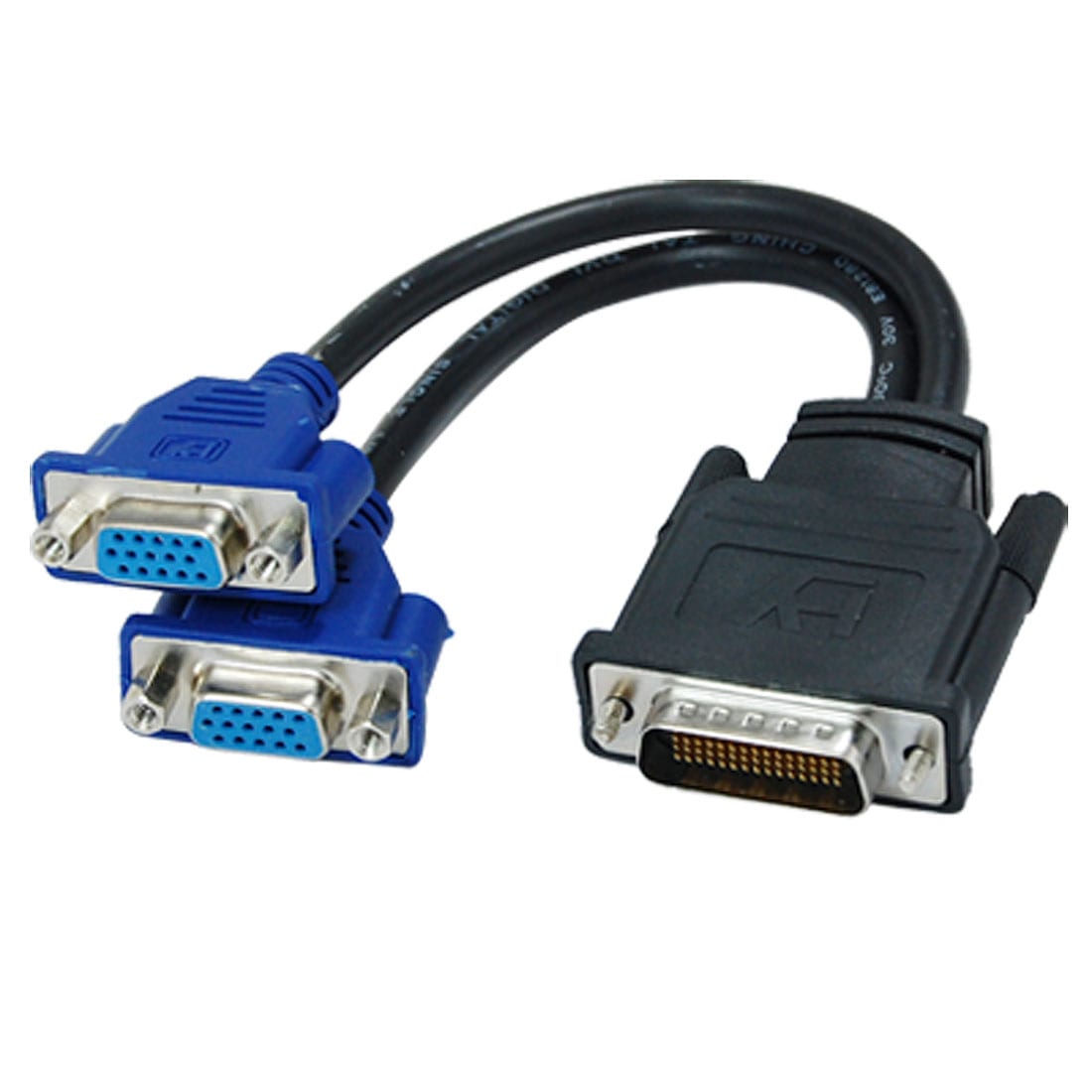 DMS 59P (M) TO VGA (2F) SPLITTER