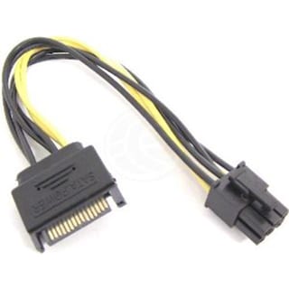 SATA (M) TO PCI-E 6P (M) 0.2M