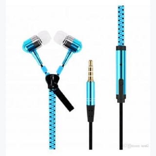 EB + MIC: ZIPPER: BLUE