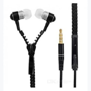EB + MIC: ZIPPER: BLACK