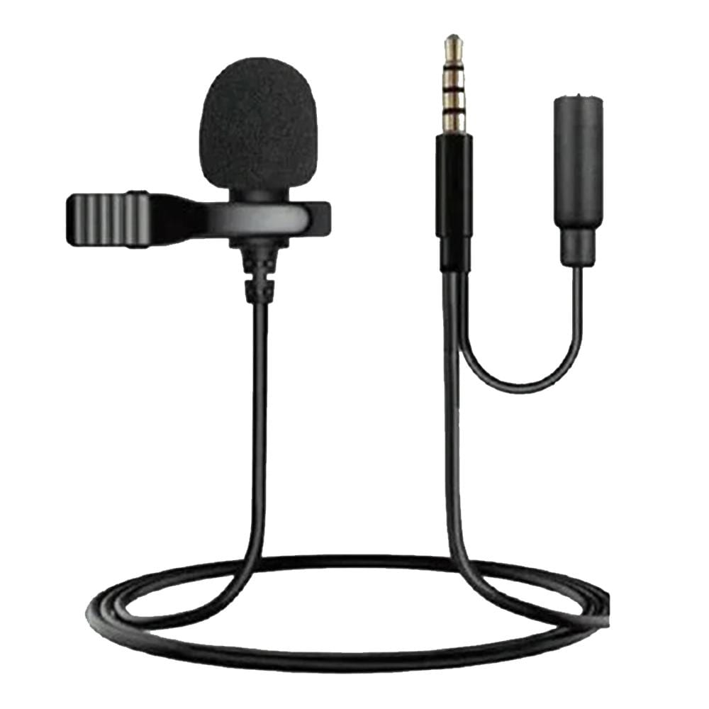 MICROPHONE - STEREO 3.5MM + F + CLIP