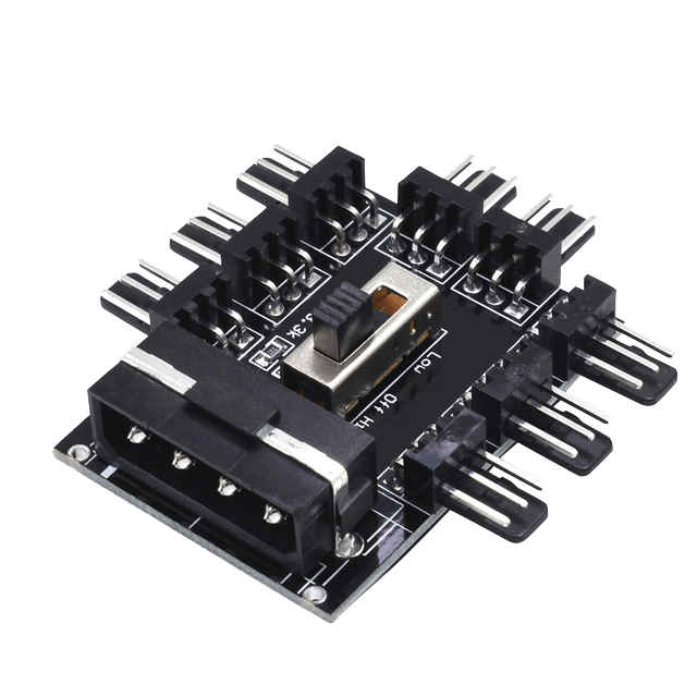 FAN: MOLEX TO 8X FAN