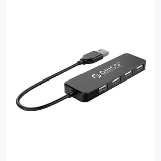 ORICO HUB USB2.0 4XUSB 30CM BK