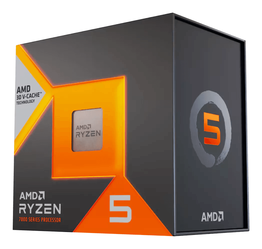 AMD Ryzen 5 7500X3D - 6-Core , 4.0Ghz , AM5 CPU