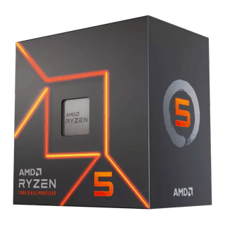 AMD Ryzen 5 7600 - 6-Core , 3.8Ghz , AM5 CPU
