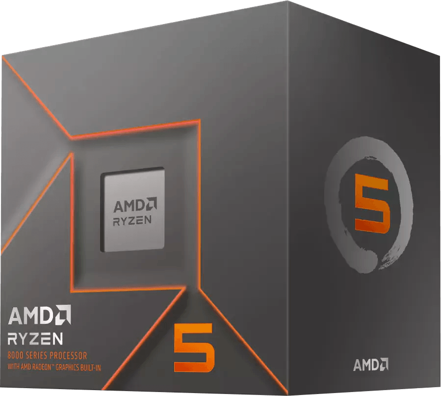 AMD Ryzen 5 8500G - 6-Core , 4.3Ghz , AM5 CPU