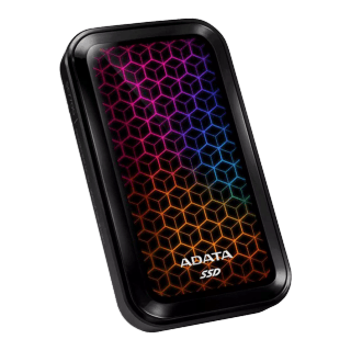 Adata SE770G 512GB USB3.2 Gen2 Type-A+C External RGB SSD