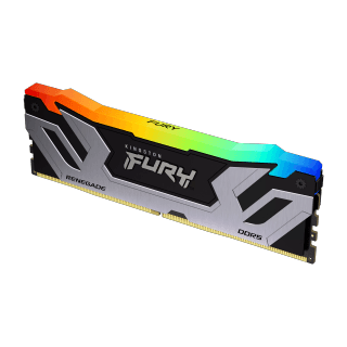 Kingston Fury Renegade RGB - 16GB x1 (16GB) , DDR5-6400MT/s , CL32 , Black