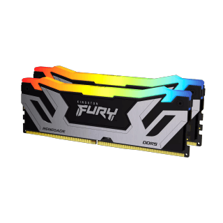 Kingston Fury Renegade RGB - 16GB x2 (32GB) , DDR5-6800MT/s , CL36 , Black