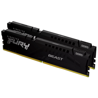 Kingston Fury Beast - 32GB x2 (64GB) , DDR5-5600MT/s , CL36 , Black