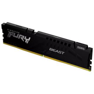 Kingston Fury Beast - 64GB x1 (64GB) , DDR5-5600MT/s , CL36 , Black