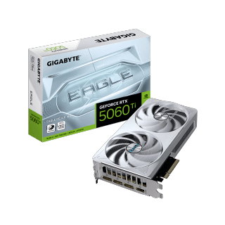 Gigabyte RTX 5060 Ti Eagle OC ICE 16GB GDDR7 Graphics Card - White