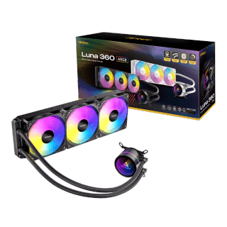 Antec Luna - 360mm ARGB CPU Water Cooler - Black