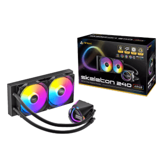 Antec Skeleton - 240mm ARGB CPU Water Cooler - Black