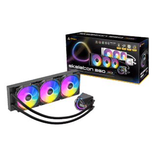 Antec Skeleton - 360mm ARGB CPU Water Cooler - Black