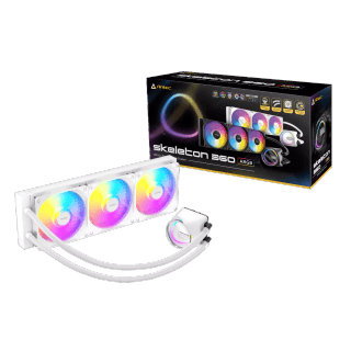 Antec Skeleton - 360mm ARGB CPU Water Cooler - White