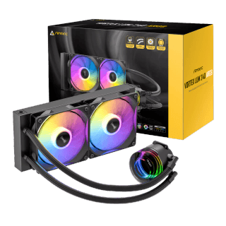Antec Vortex LUM - 240mm ARGB CPU Water Cooler - Black