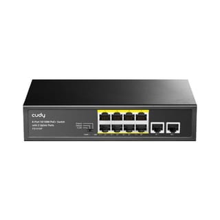 10-PORT UNMANAGED POE+ SWITCH