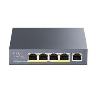 5-PORT GIGABIT POE+ UNMANAGED SWITC