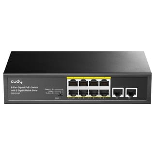 8-PORT GIGABIT POE+ UNMANAGED SWITC