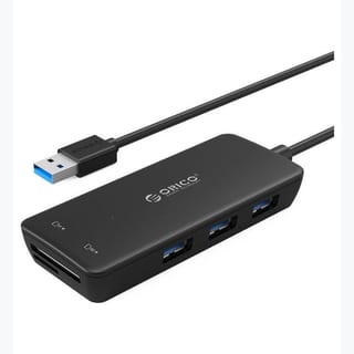 HUB: USB3.0 - 3P + CRD READER