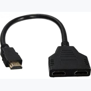 HDMI (M TO 2X HDMI (F) Y CABLE