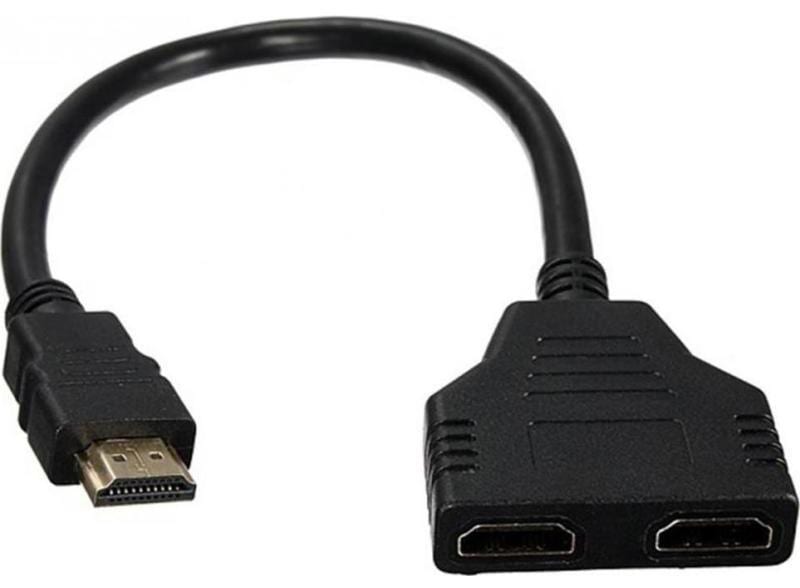 HDMI (M TO 2X HDMI (F) Y CABLE