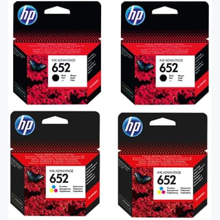 B: 652 BLACK + COLOR (2X2PACK)